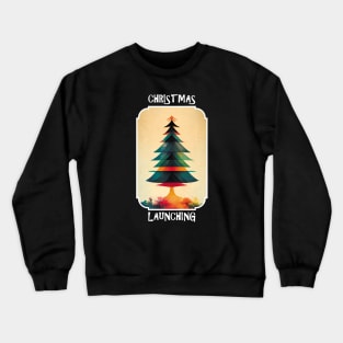 Christmas Launching Crewneck Sweatshirt